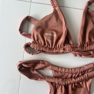 Inamorata Triangle Swim Set in Lait